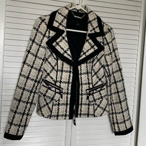 White House Black Market tweed Jacket size 4